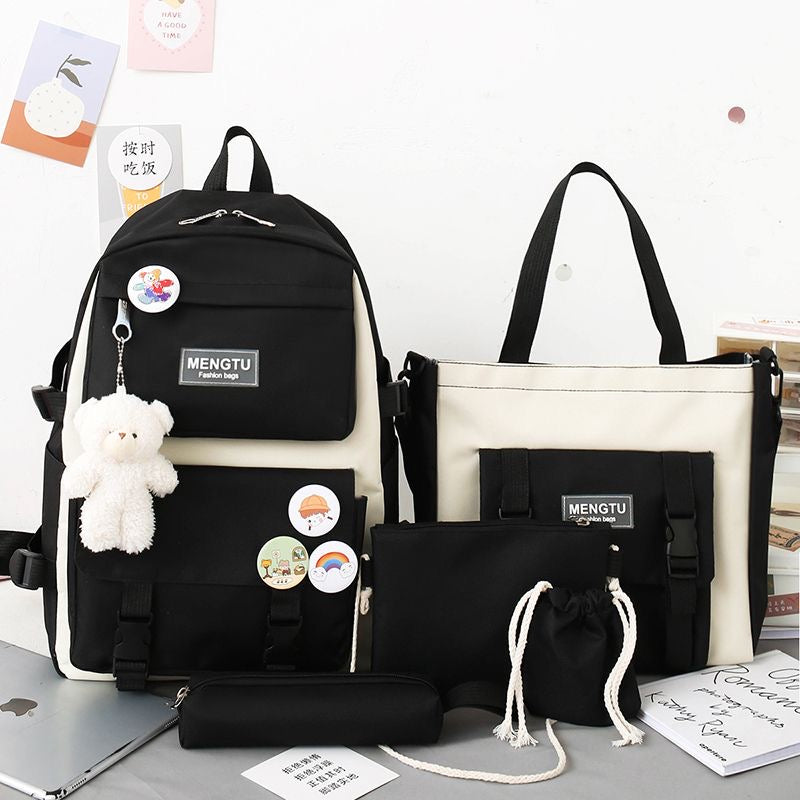 [COMPRA 1 Y LLÉVATE 5] Mochila Koreana + 🎁 4 Bolsos de Regalo (Oferta limitada)