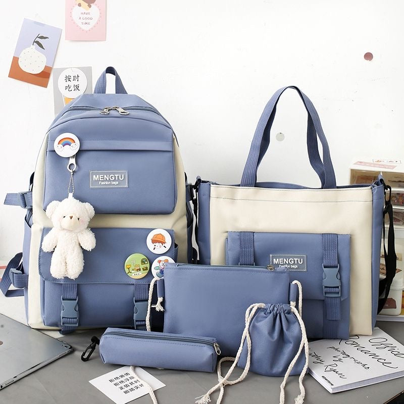 [COMPRA 1 Y LLÉVATE 5] Mochila Koreana + 🎁 4 Bolsos de Regalo (Oferta limitada)