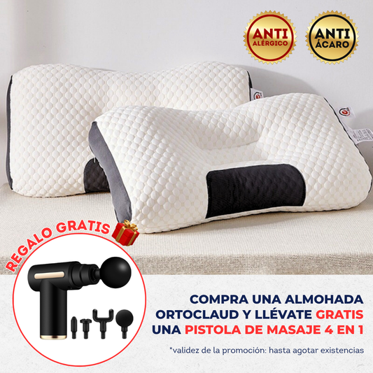 OrtoCloud – Almohada Anatómica 3D Que Protege Tu Columna [REGALO + 50% OFF SOLO HOY]
